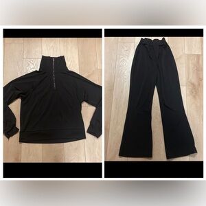 Anrabess 2-Piece Zip-Neck Tracksuit, sz S